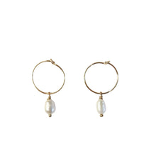 Load image into Gallery viewer, Freshwater Pearl MOERAKI Charm Earrings
