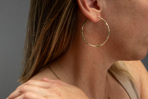 Pink KAITERITERI Hoop Earrings