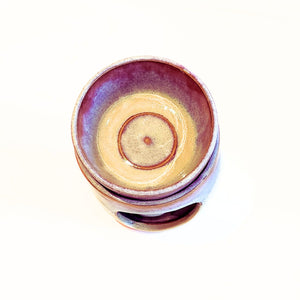 TEKAPO Glazed Ceramic Oil + Wax Melt Burner